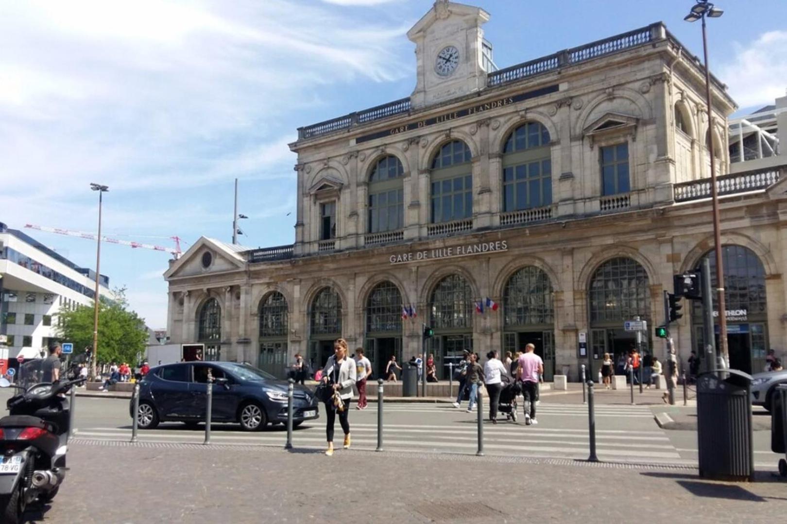 Lille Train Station Nice Studio Exterior photo